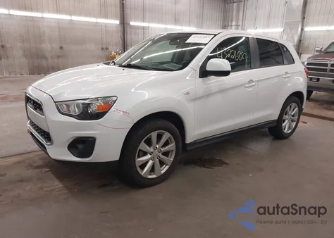2015 Mitsubishi Outlander Sport Es z USA, uszkodzony, nr VIN 4A4AP3AU4FE051749